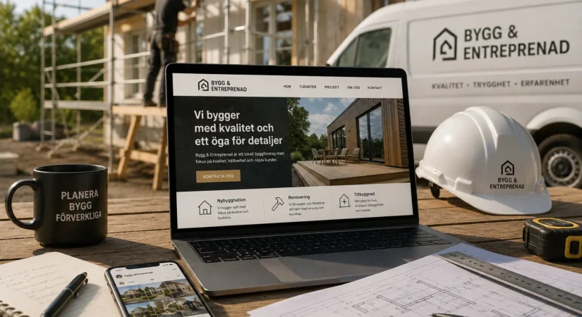 Digital marknadsföring bygg